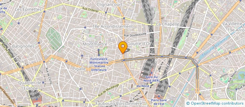 localisation de l'entreprise MADAME EUGENIE MARIE CROSNIER  PARIS