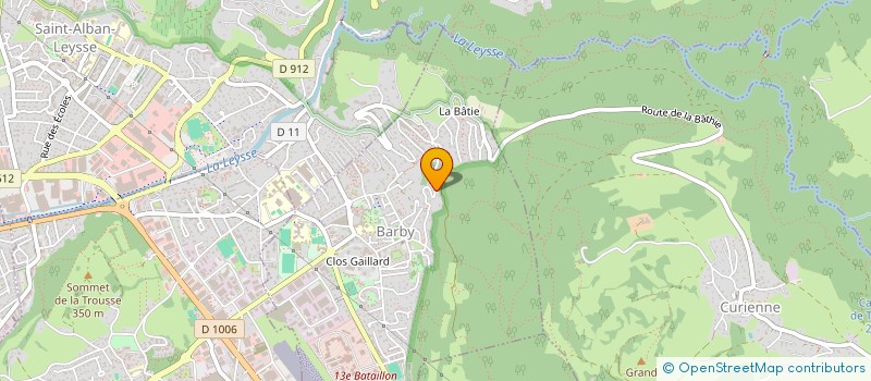 localisation de l'entreprise MADAME EUGENIE MICHEL  BARBY