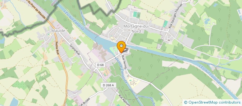 localisation de l'entreprise MADAME EUGENIE MORAES à MORTAGNE-DU-NORD