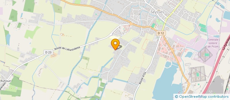 localisation de l'entreprise MADAME EUGENIE MORATILLA  SEYSSES