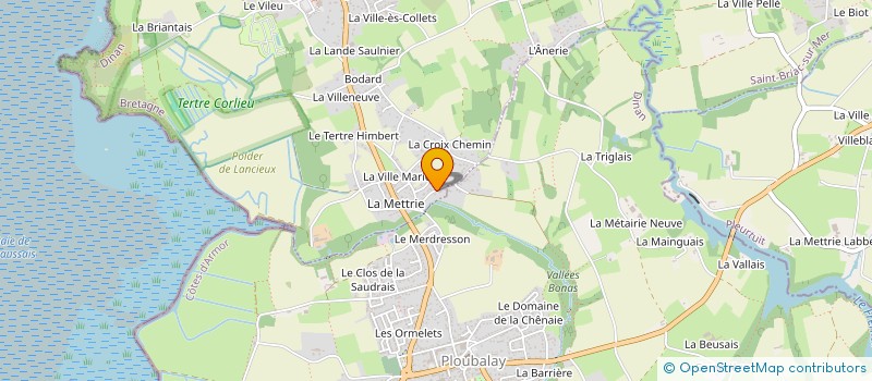 localisation de l'entreprise MADAME EUGENIE PARIS DE BOLLARDIERE  LANCIEUX