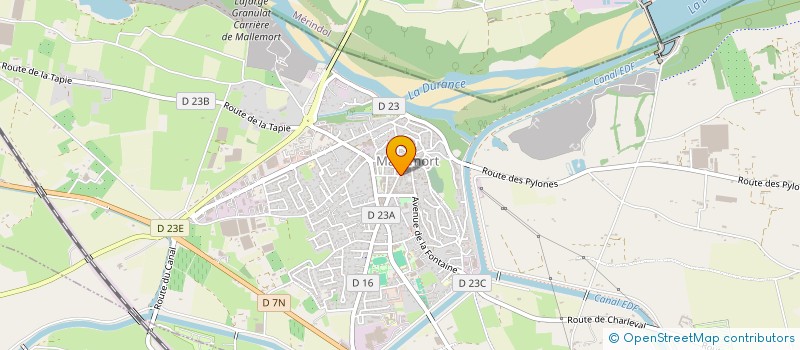 localisation de l'entreprise MADAME EUGENIE PAWLICKI  MALLEMORT