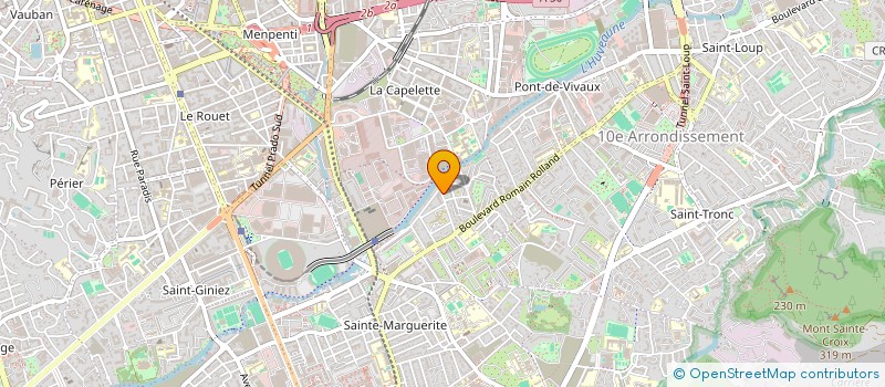 localisation de l'entreprise MADAME EUGENIE PENICA  MARSEILLE