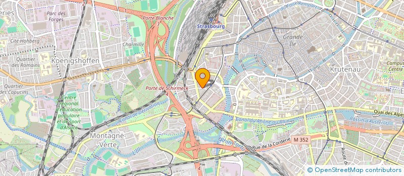 localisation de l'entreprise MADAME EUGENIE PORT  STRASBOURG