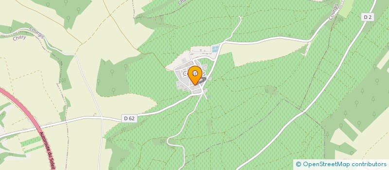 localisation de l'entreprise MADAME EUGENIE RACE  COURGIS