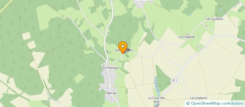 localisation de l'entreprise MADAME EUGENIE REIBELL  TREIGNY-PERREUSE-SAINTE-COLOMBE