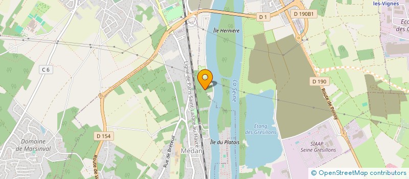 localisation de l'entreprise MADAME EUGENIE RIOU  MEDAN