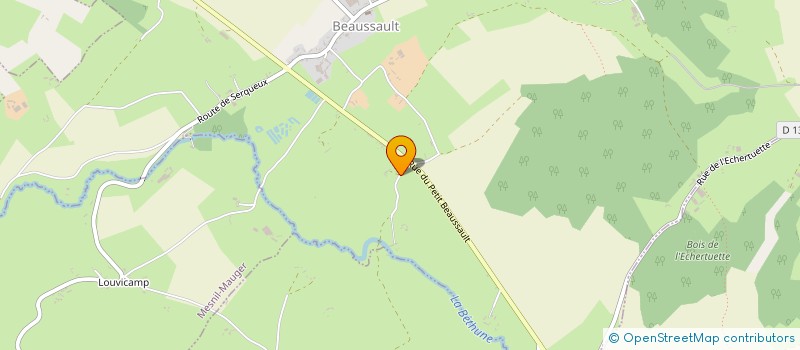 localisation de l'entreprise MADAME EUGENIE RITTWEGER DE MOOR  BEAUSSAULT