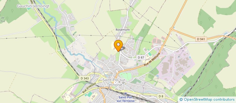 localisation de l'entreprise MADAME EUGENIE ROUQUIER à SAINT-POL-SUR-TERNOISE