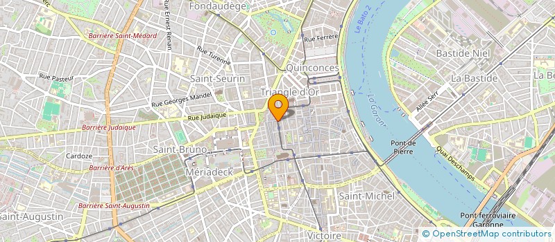 localisation de l'entreprise MADAME EUGENIE SIX  BORDEAUX