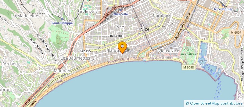 localisation de l'entreprise MADAME EUGENIE SMIRNOVA à NICE