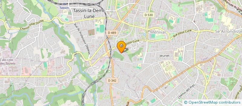 localisation de l'entreprise MADAME EUGENIE SOLIVERES à LYON
