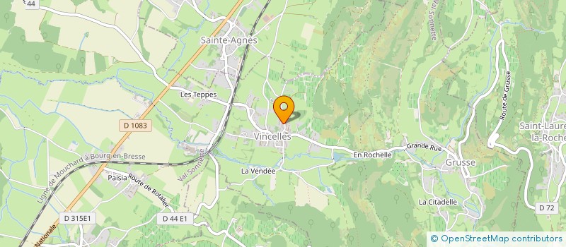 localisation de l'entreprise MADAME EUGENIE THILLEROT à ARANC