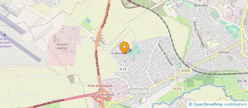 localisation de l'entreprise MADAME EUGENIE TUMARKIN  BRETTEVILLE-SUR-ODON