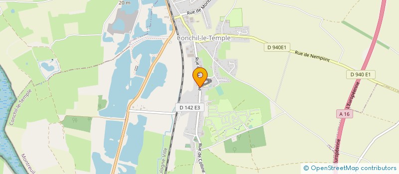 localisation de l'entreprise MADAME EUGENIE TYTZEL  CONCHIL-LE-TEMPLE