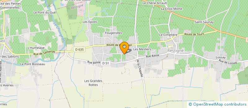 localisation de l'entreprise MADAME EUGENIE VALLEE  RESTIGNE