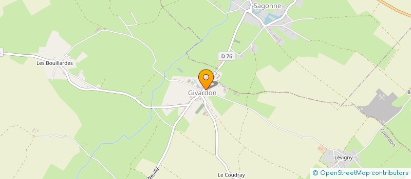 localisation de l'entreprise MADAME EUGENIE YGOUF à GIVARDON
