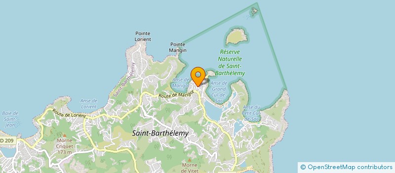localisation de l'entreprise MADAME EULALIA MADUREIRA PINTO à SAINT BARTHELEMY