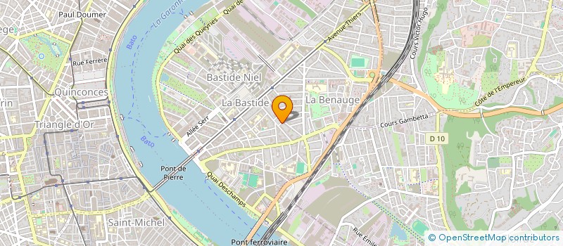 localisation de l'entreprise MADAME EULALIE BEHOVINA  BORDEAUX