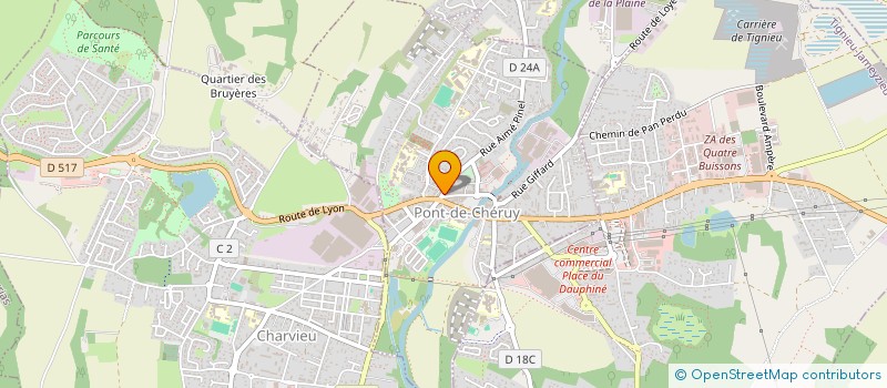 localisation de l'entreprise MADAME EULALIE CAPENDU à PONT-DE-CHERUY