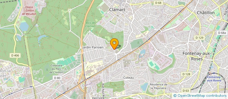localisation de l'entreprise MADAME EULALIE CRITICOS-ENGUEHARD à CLAMART