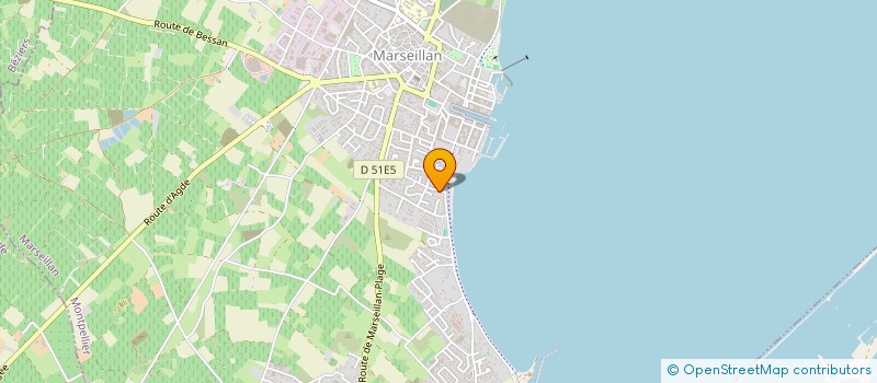 localisation de l'entreprise MADAME EULALIE DIAZ à MARSEILLAN