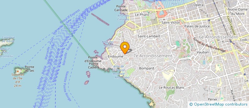 localisation de l'entreprise MADAME EULALIE VALLET  MARSEILLE