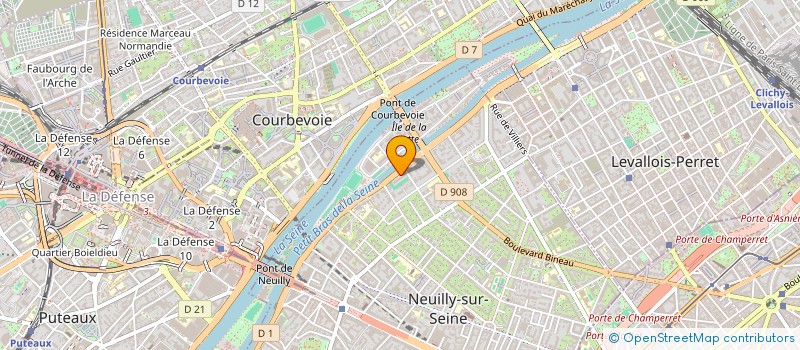 localisation de l'entreprise MADAME EUN HYEON KIM à NEUILLY-SUR-SEINE