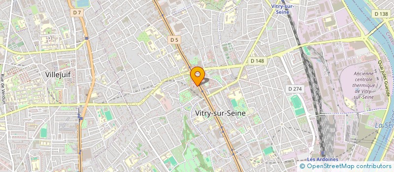 localisation de l'entreprise MADAME EUN JEONG LEE à VITRY-SUR-SEINE
