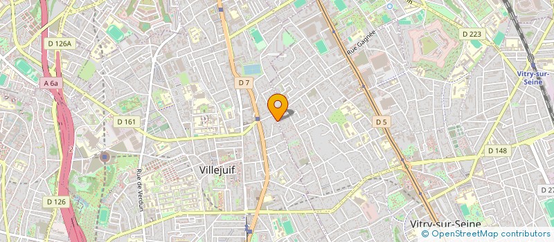 localisation de l'entreprise MADAME EUN JOO YOO à VITRY-SUR-SEINE