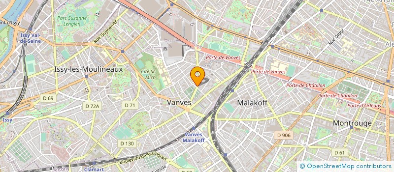 localisation de l'entreprise MADAME EUN LEE à VANVES