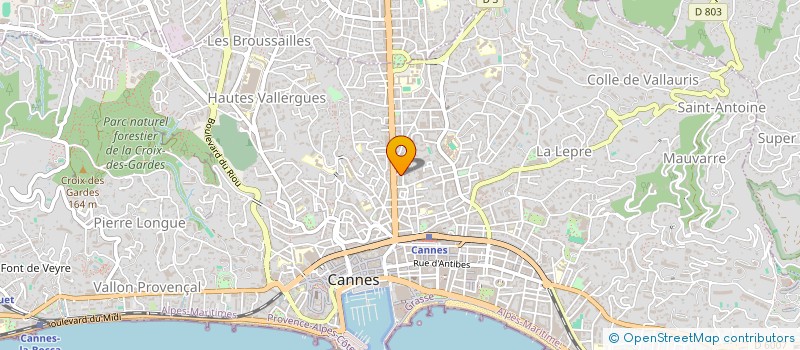 localisation de l'entreprise MADAME EUN-SHIL PYO  CANNES