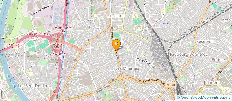 localisation de l'entreprise MADAME EUNHYE CHOE  TOULOUSE