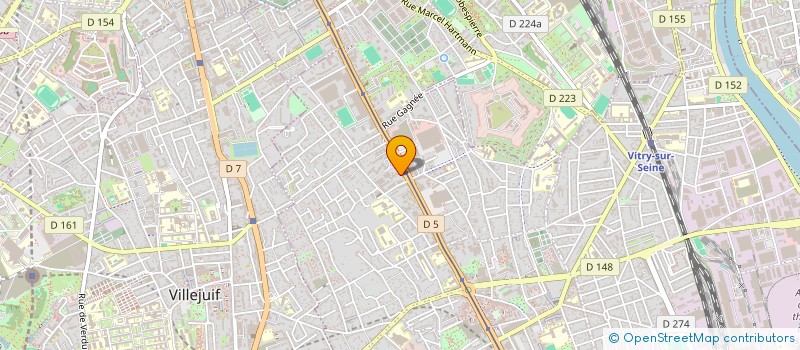 localisation de l'entreprise MADAME EUNICE FREDERIC à VITRY-SUR-SEINE
