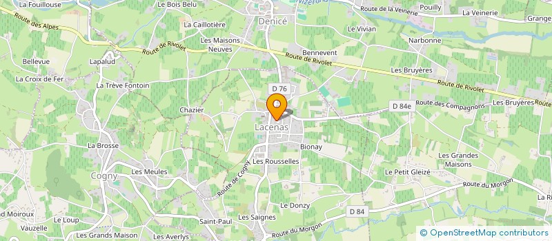 localisation de l'entreprise MADAME EUNICE GALLO à LACENAS