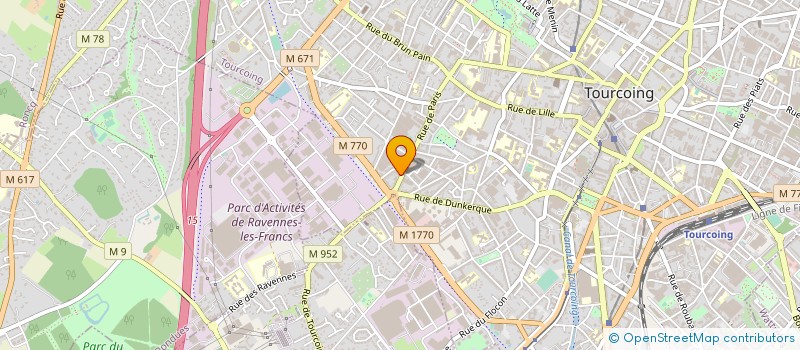 localisation de l'entreprise MADAME EUNICE NSAMBA  TOURCOING