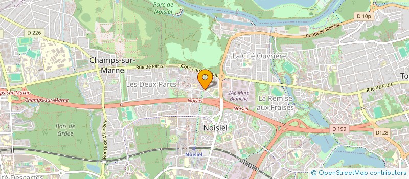 localisation de l'entreprise MADAME EUNICE WANJIKU NJOROGE  NOISIEL