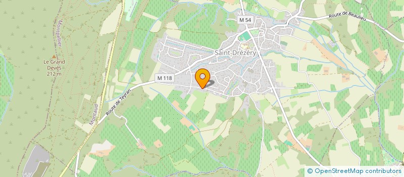 localisation de l'entreprise MADAME EUNIKA SUPIK  SAINT-DREZERY