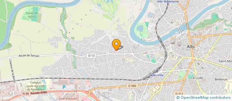 localisation de l'entreprise MADAME EUNOK LEE à ALBI