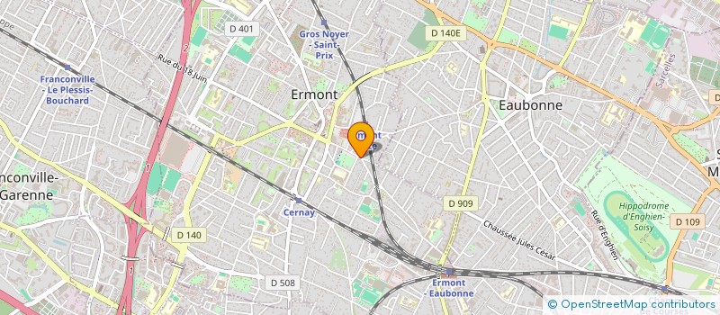 localisation de l'entreprise MADAME EUNSOOK BAE  ERMONT