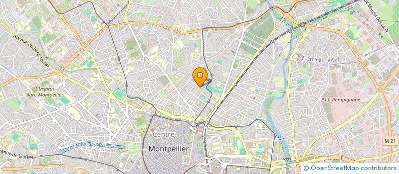 localisation de l'entreprise MADAME EUPHRASIE MABIALA VVE PLUMEL  MONTPELLIER