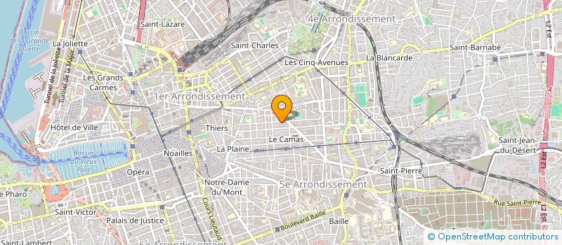 localisation de l'entreprise MADAME EURIELLE MIR-PARDINA  MARSEILLE