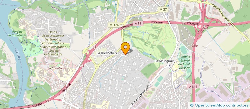 localisation de l'entreprise MADAME EURYDICE HOURNA NGARKODOU  CARQUEFOU