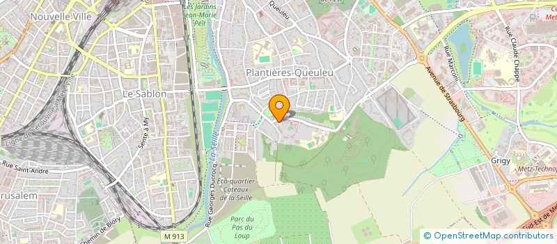 localisation de l'entreprise MADAME EURYDICE KALBE  METZ