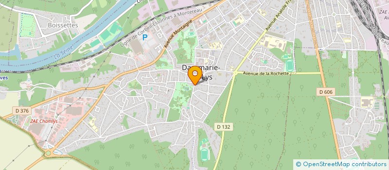 localisation de l'entreprise MADAME EURYDICE MACAIRE  DAMMARIE-LES-LYS