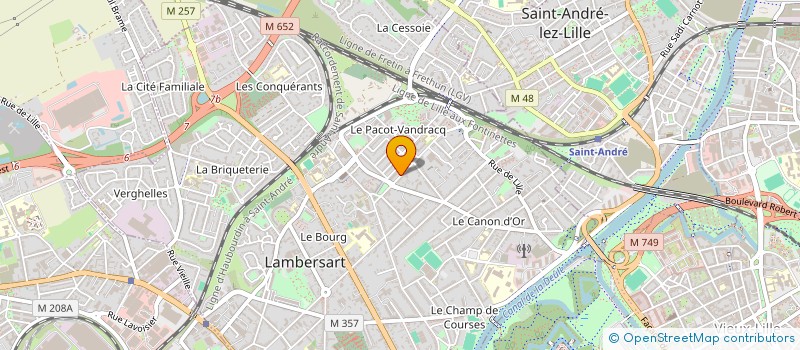 localisation de l'entreprise MADAME EVA ABDELKADER à LILLE
