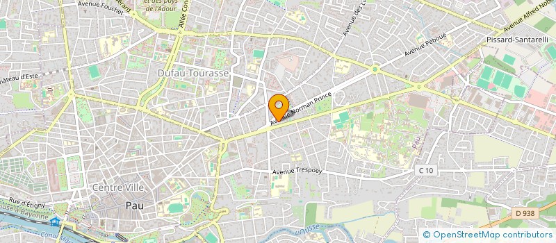 localisation de l'entreprise MADAME EVA AGUILA HUGUET  SERRES-CASTET