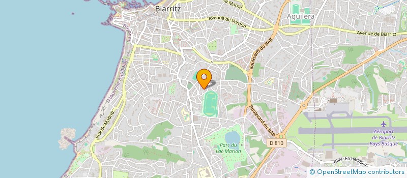 localisation de l'entreprise MADAME EVA ALBERT  BIARRITZ