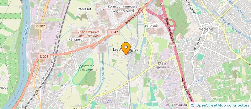 localisation de l'entreprise MADAME EVA ALSAC  LE PONTET