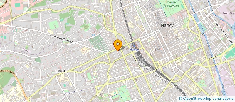 localisation de l'entreprise MADAME EVA AMARAL  NANCY